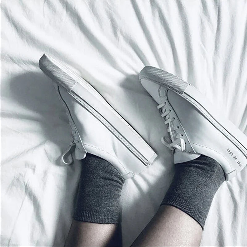 Tênis Mulheres Flat Fashion Casua