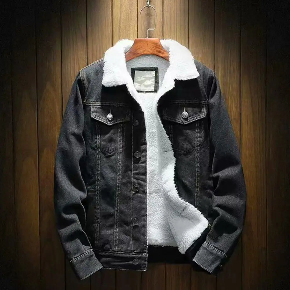 Jaqueta Jeans Engrossar Cordeiro