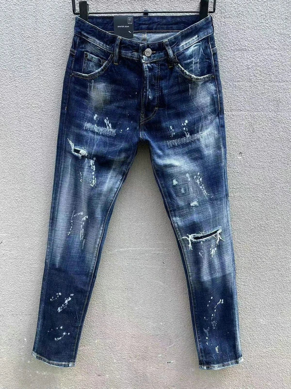 Nova Marca ICON Jeans Para Homens Escritório