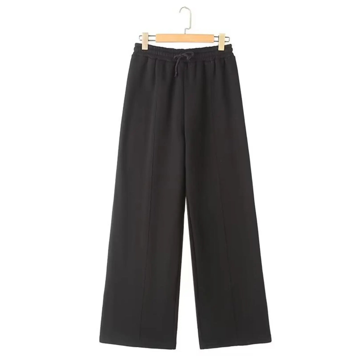 Conjuntos de Calças Cardigan Sólidas