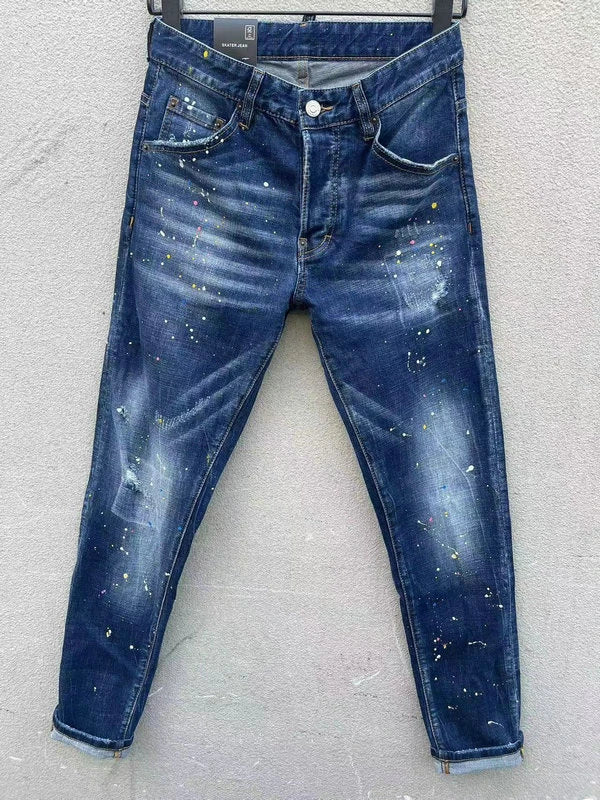 Nova Marca ICON Jeans Para Homens Escritório