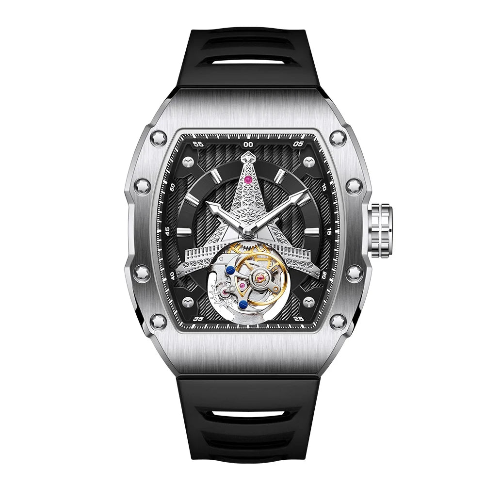 Relógio de Luxo OUMASHI Tourbillon 41.7mm