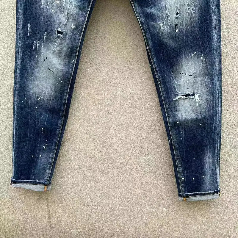 Nova Marca ICON Jeans Para Homens Escritório