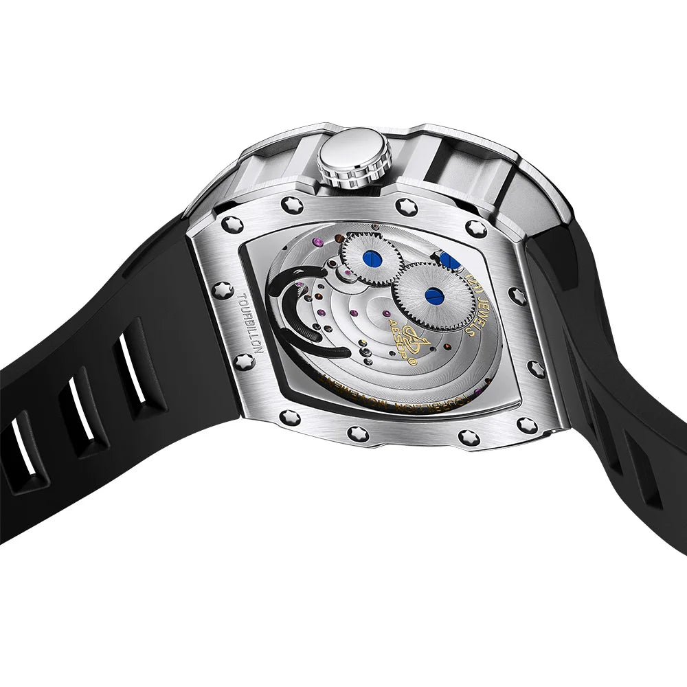 Relógio de Luxo OUMASHI Tourbillon 41.7mm