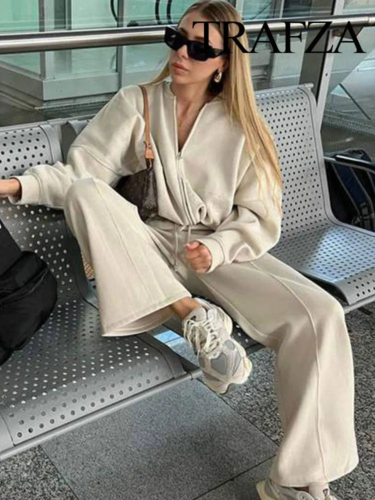 TRAFZA Women's 2-piece Retro