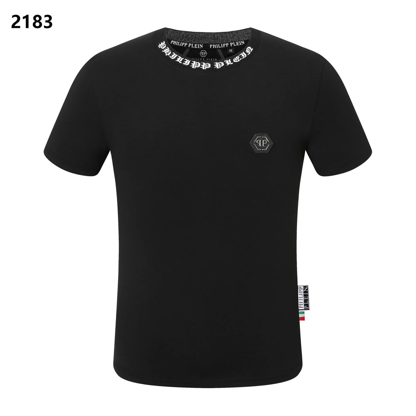 Philipp Plein Clássico Camisetas de Gola Redonda