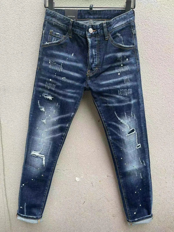 Nova Marca ICON Jeans Para Homens Escritório