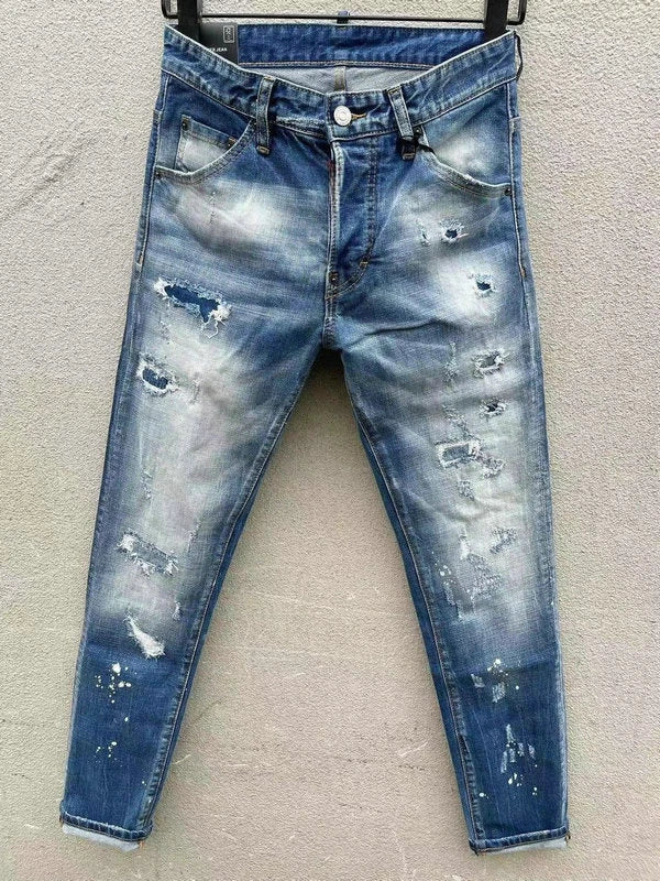 Nova Marca ICON Jeans Para Homens Escritório