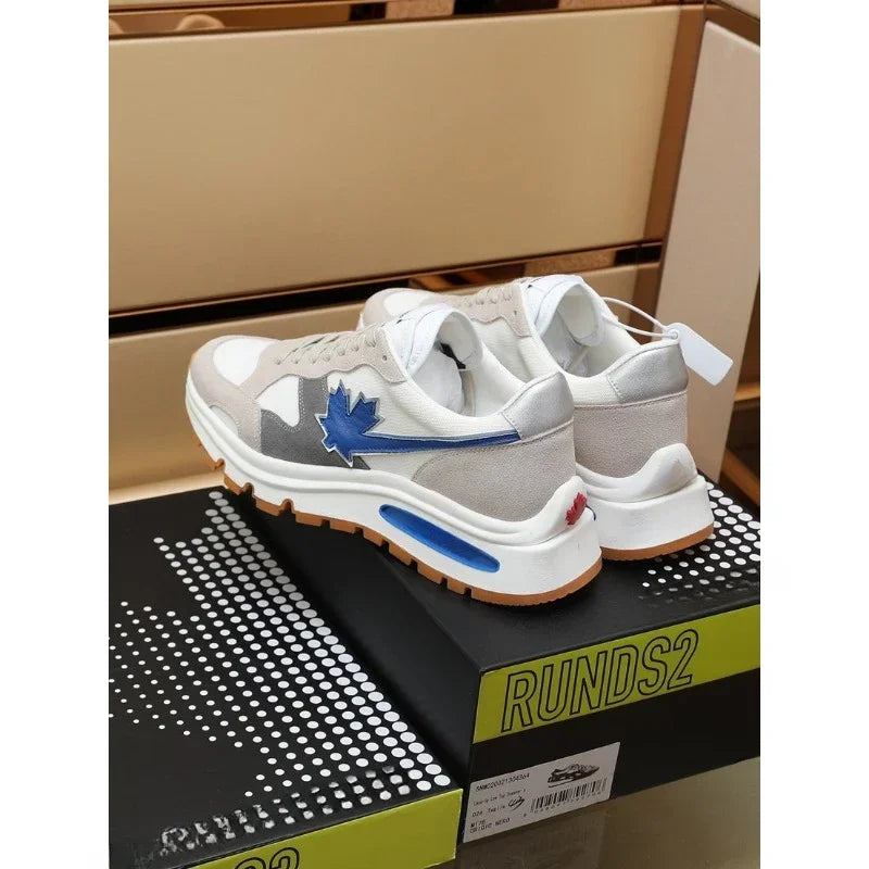 Dsq2 Men Casual Leather Shoe Sneakers