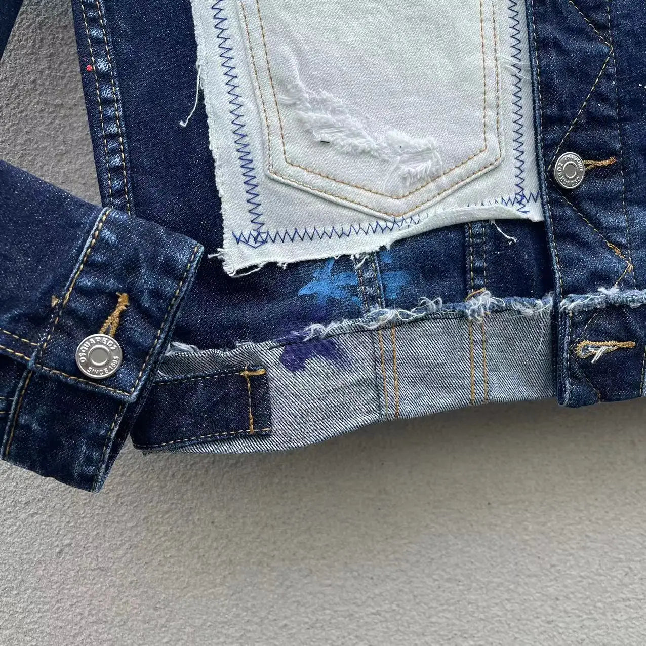 Jaqueta jeans masculina de alta qualidade