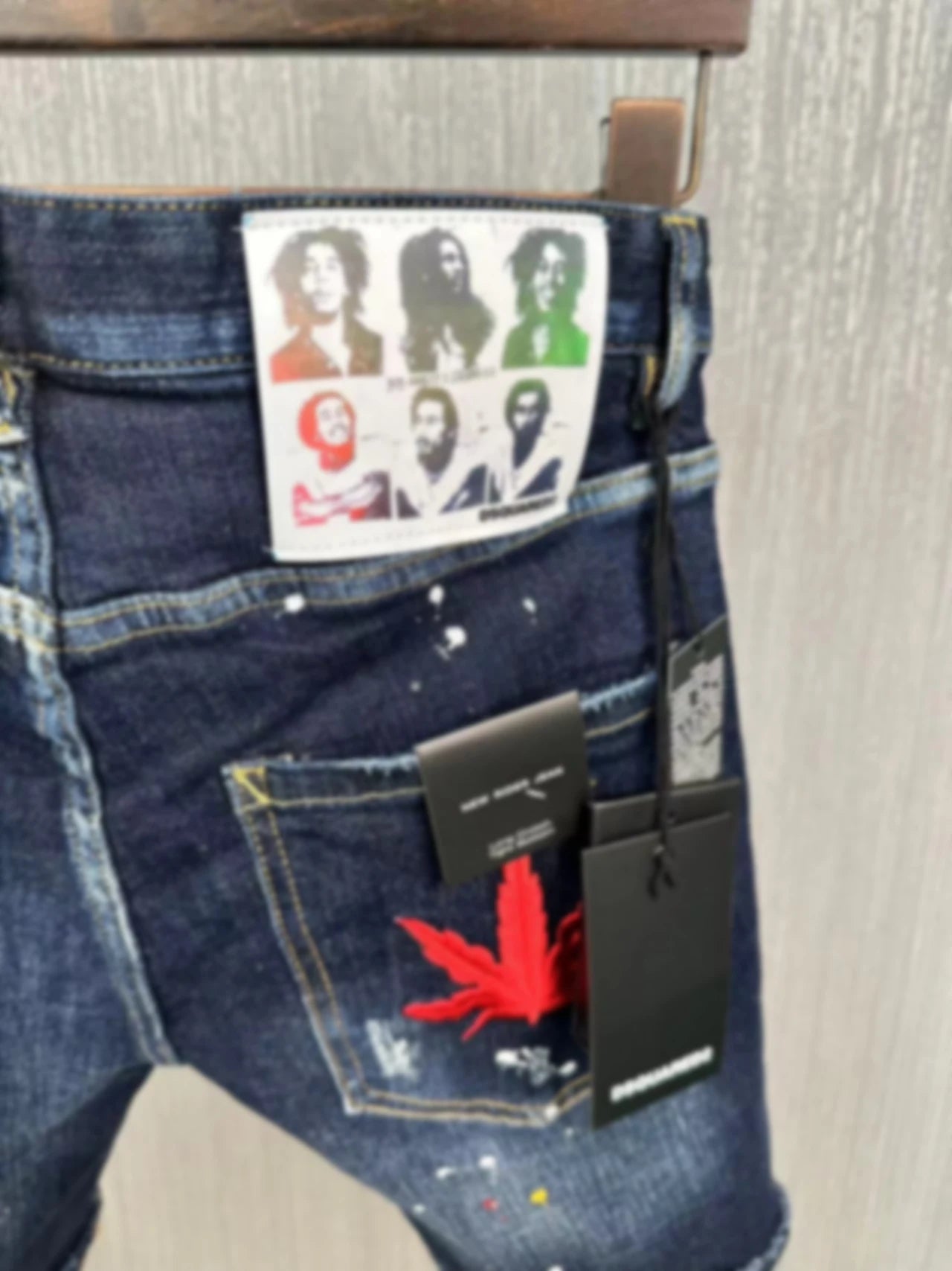 Primavera e Verão 2025 Novo D2 Jeans Moda Masculina