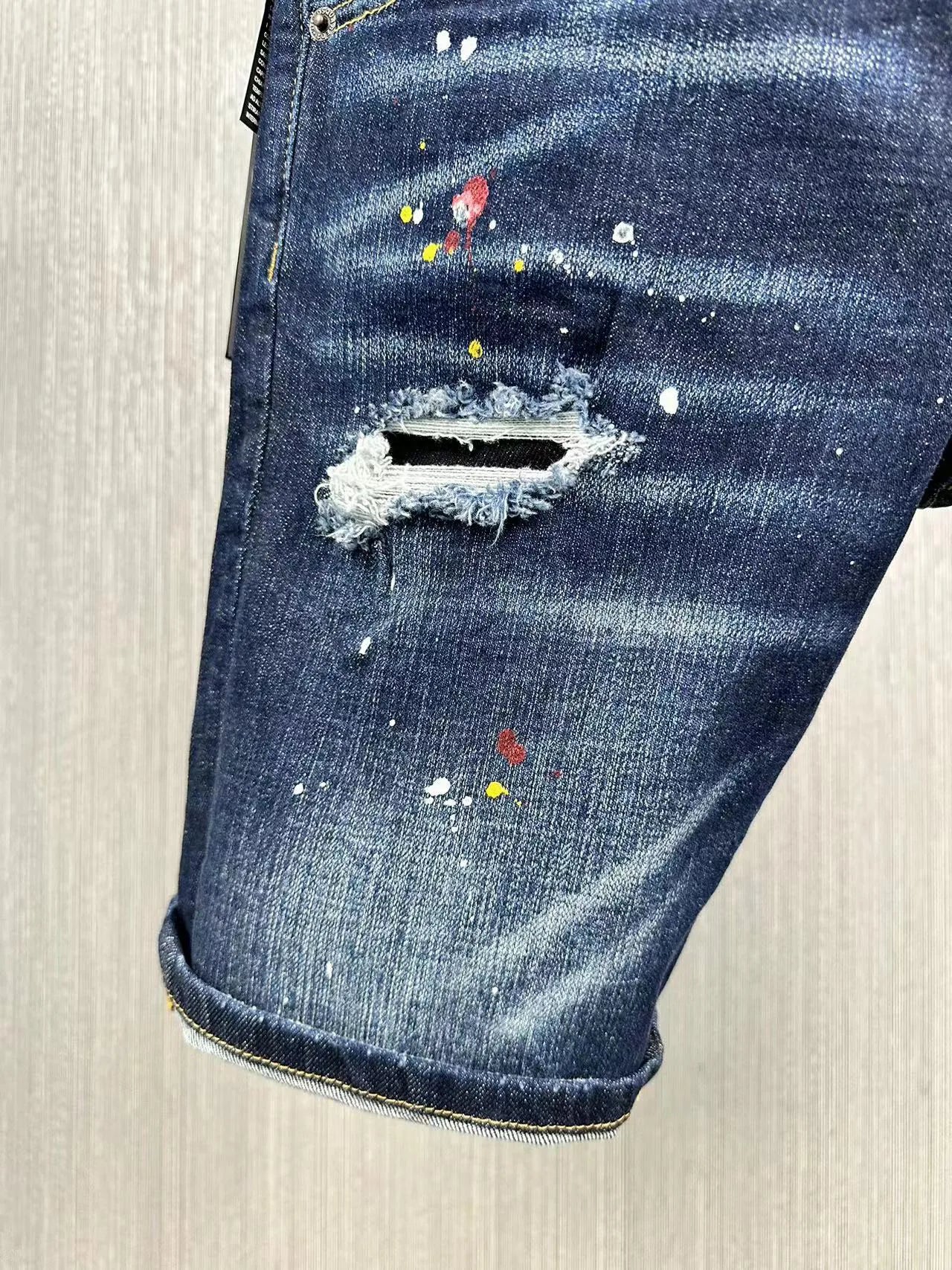 Primavera e Verão 2025 Novo D2 Jeans Moda Masculina