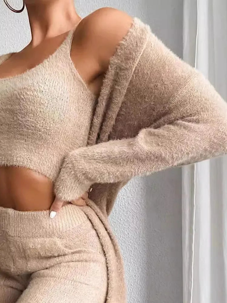 Comjunto pelucia para inverno