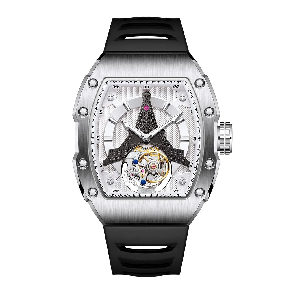 Relógio de Luxo OUMASHI Tourbillon 41.7mm