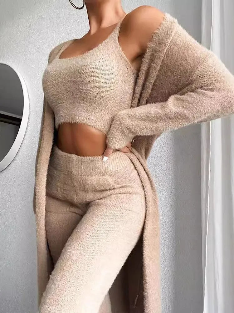 Comjunto pelucia para inverno