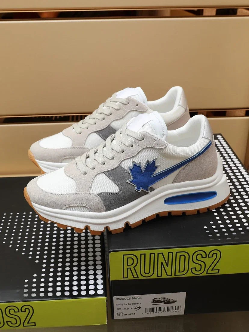Dsq2 Men Casual Leather Shoe Sneakers