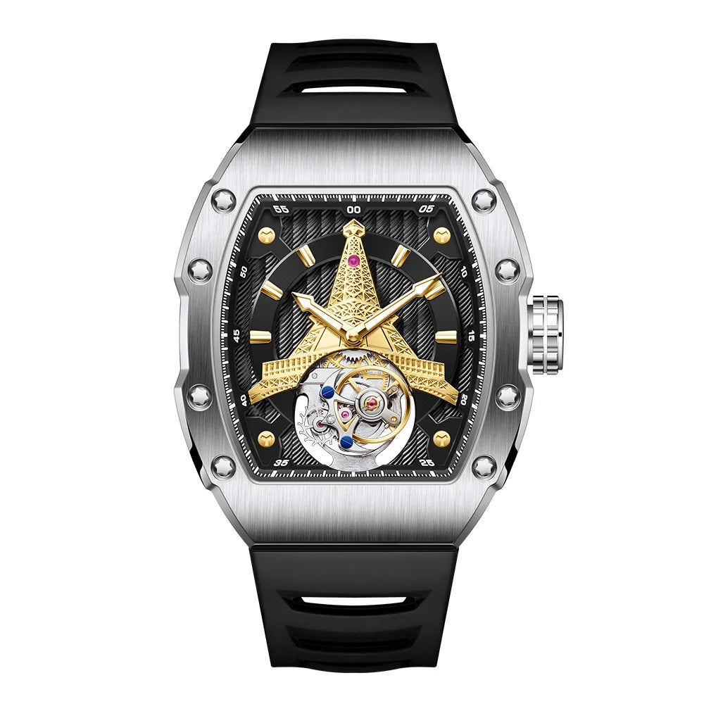 Relógio de Luxo OUMASHI Tourbillon 41.7mm