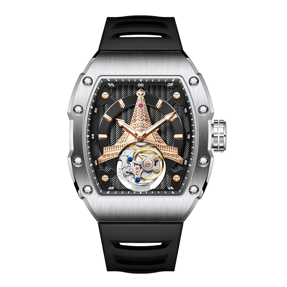 Relógio de Luxo OUMASHI Tourbillon 41.7mm