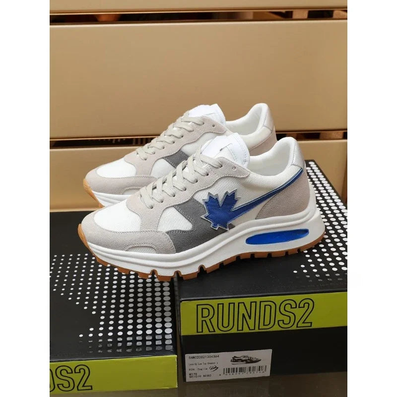 Dsq2 Men Casual Leather Shoe Sneakers