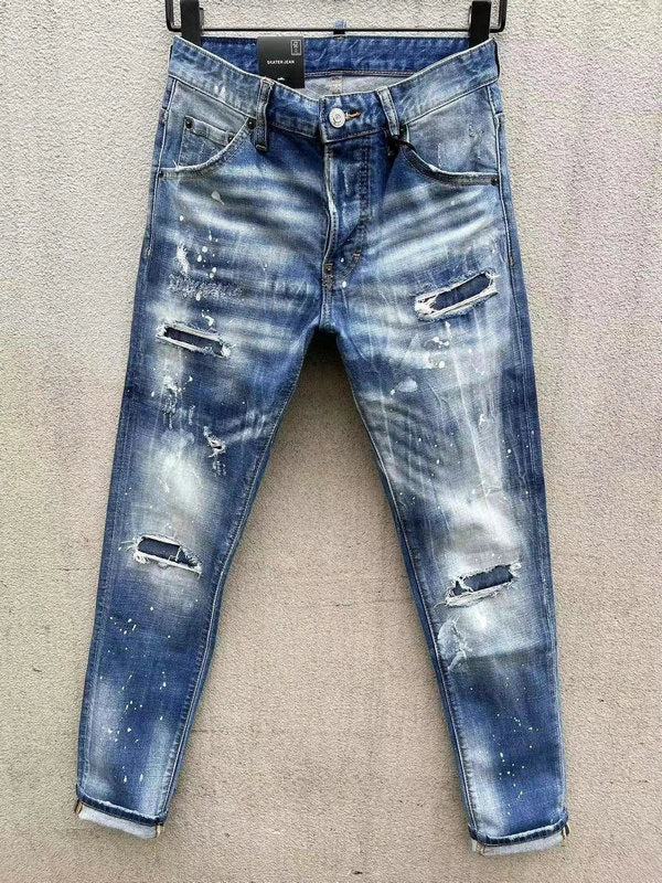Nova Marca ICON Jeans Para Homens Escritório