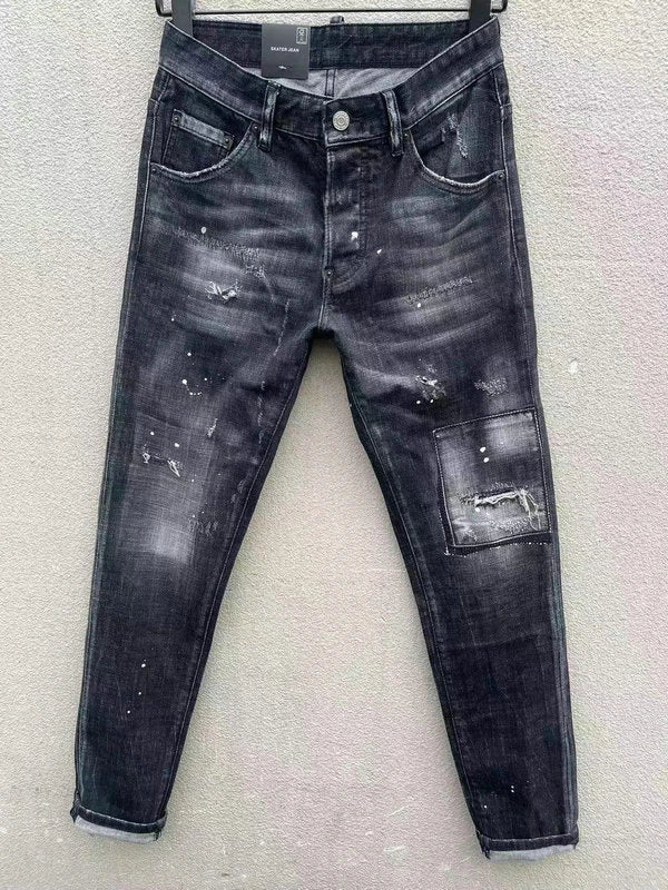 Nova Marca ICON Jeans Para Homens Escritório