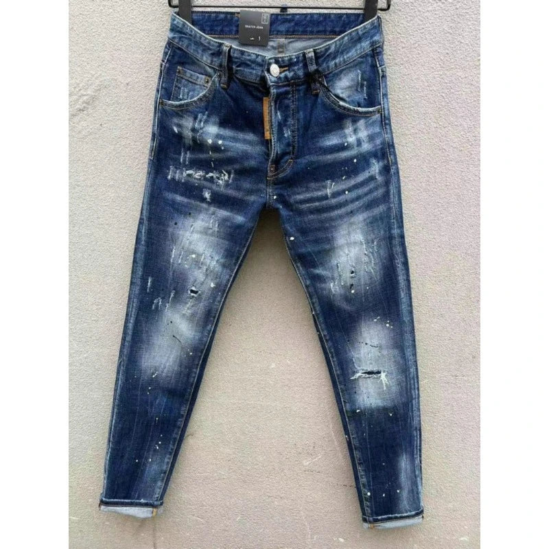 Nova Marca ICON Jeans Para Homens Escritório