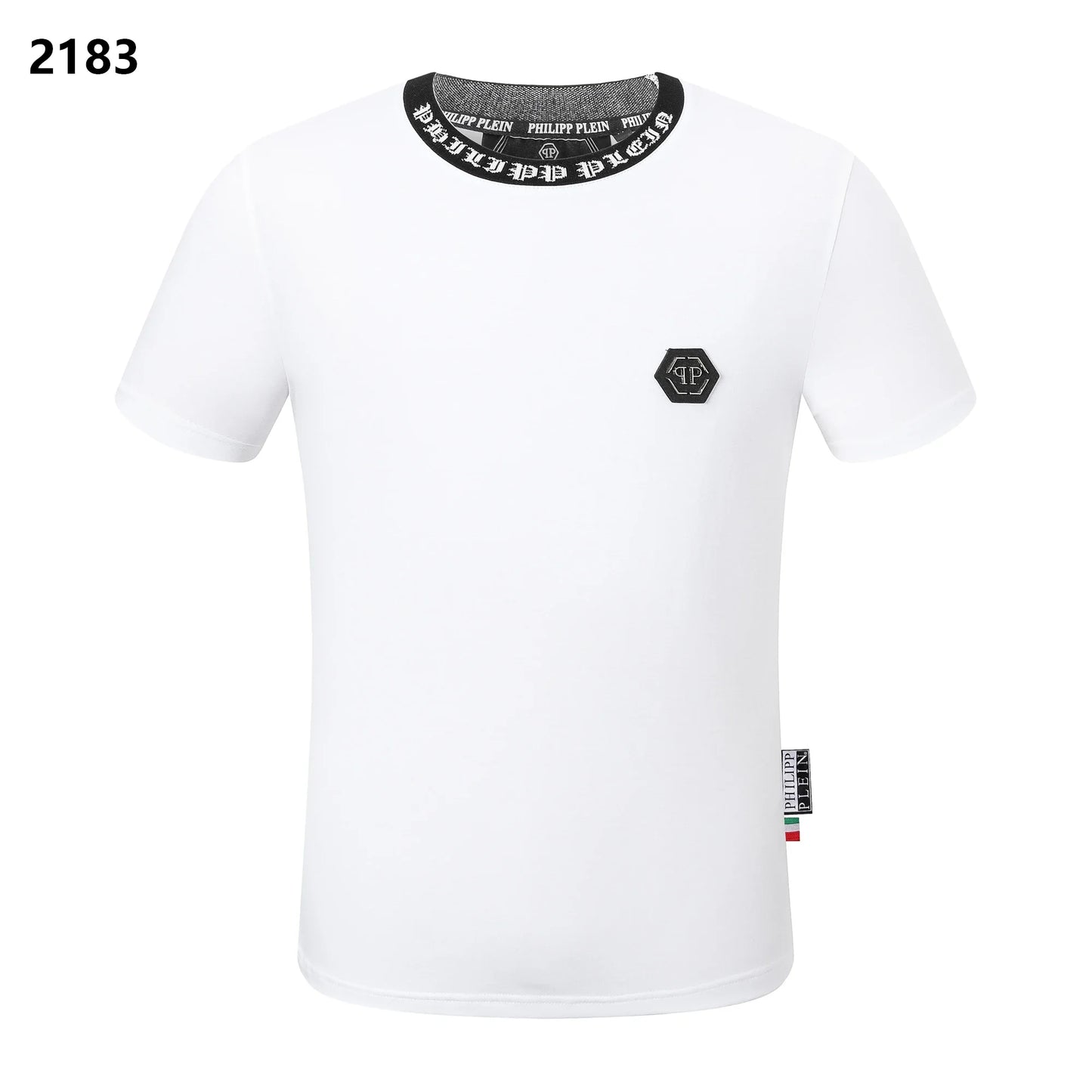 Philipp Plein Clássico Camisetas de Gola Redonda