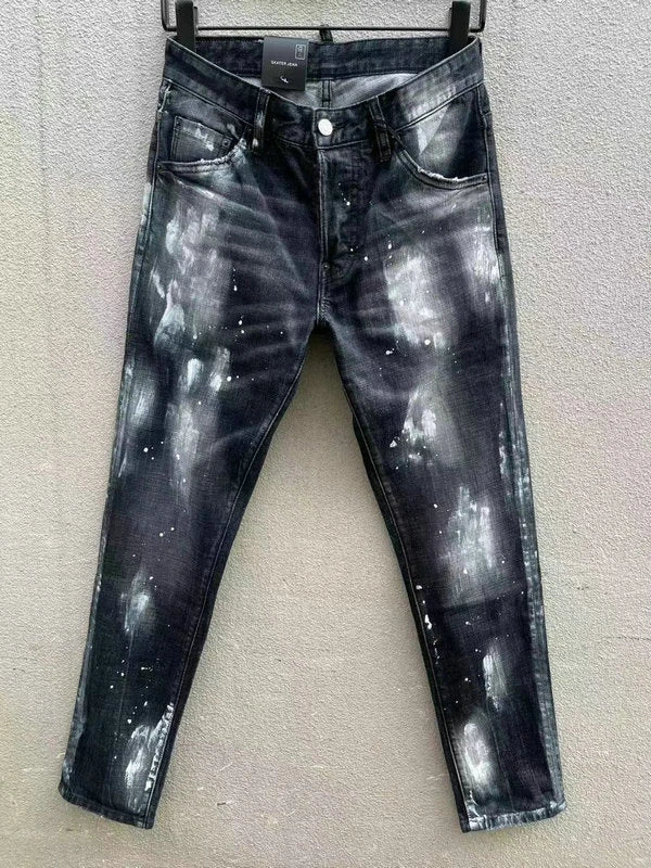Nova Marca ICON Jeans Para Homens Escritório